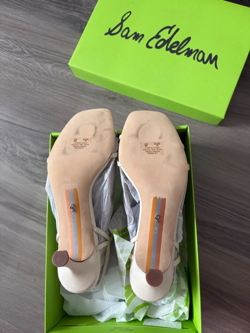 Sam Edelman Presley Strappy Kitten Heel Sandal - Size 9 - Picture 4 of 5